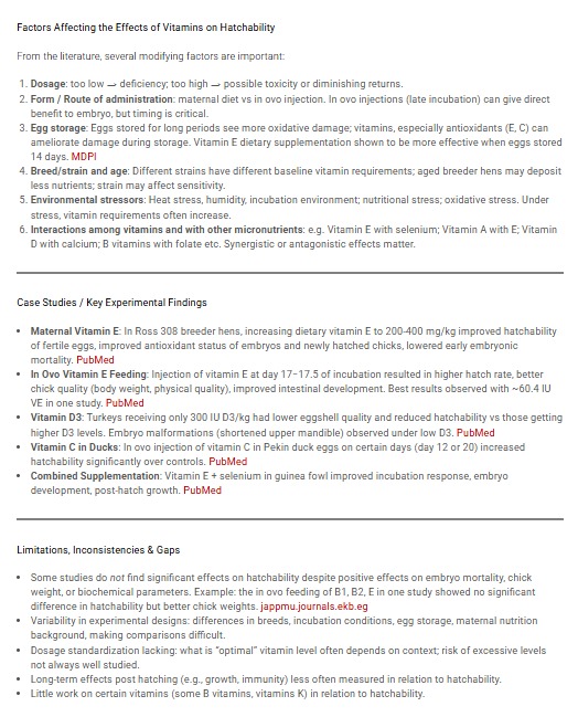 rrahc1's tweet photo. Glad to share that our review article โEffects of Vitamins on Hatchability in Poultryโ is published in Poultry Technology Magazine!
๐ https://t.co/W4Des3Mi40
#PoultryScience #Hatchability #PoultryResearch #Vitamins #HatcheryManagement #Publication https://t.co/9E6KfA49i4