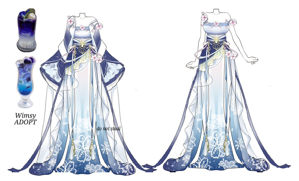 wimsywhim's tweet image. ☁️❄️🍧 midnight romance outfit set~ details below! (last set in this series) 🤍

♡ + ↻ is appreciated 
dm to offer/claim!