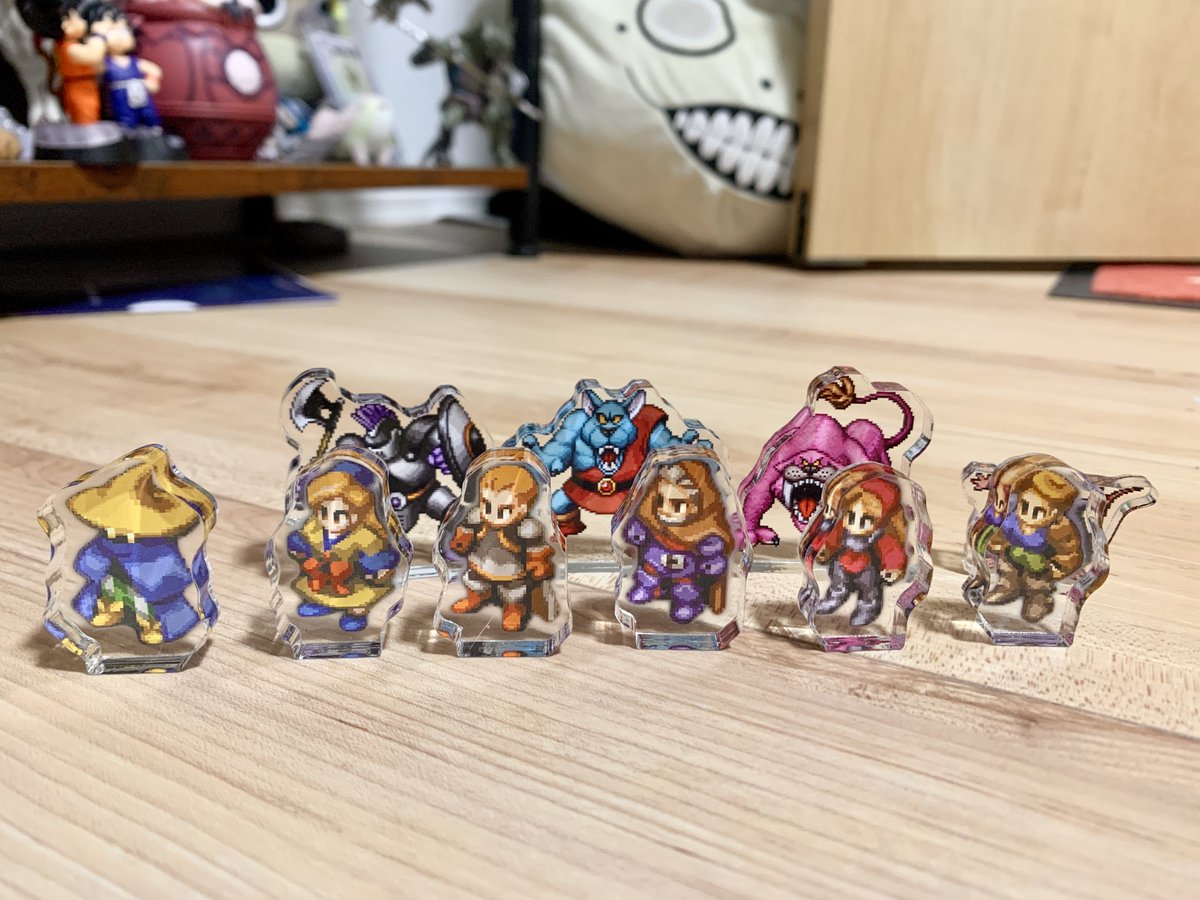 今日の散財。FFタクティクスのアクリルブロック、全39種類ってお前……！！