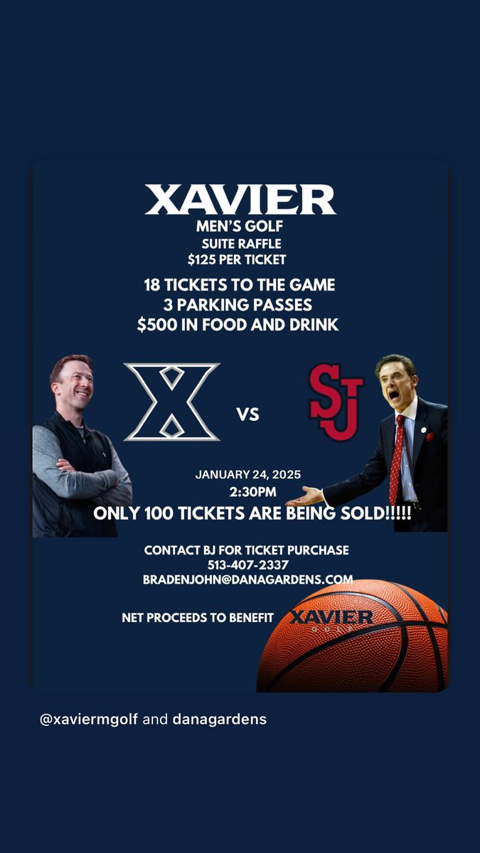 Xavier Men's Golf tweet media