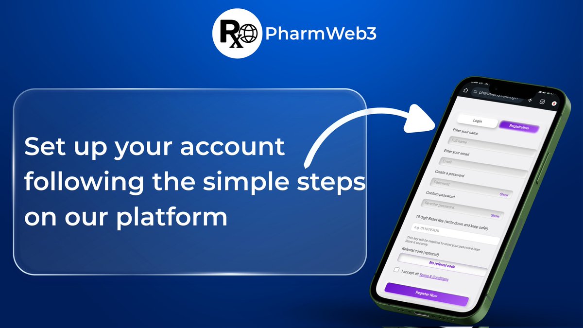 Ready to experience PharmWeb3? 
Your journey starts here!

Set up your account today by filling out the simple registration form on our website.
Secure your access and step into the world of free health care.

Click PharmWeb3.com to register.