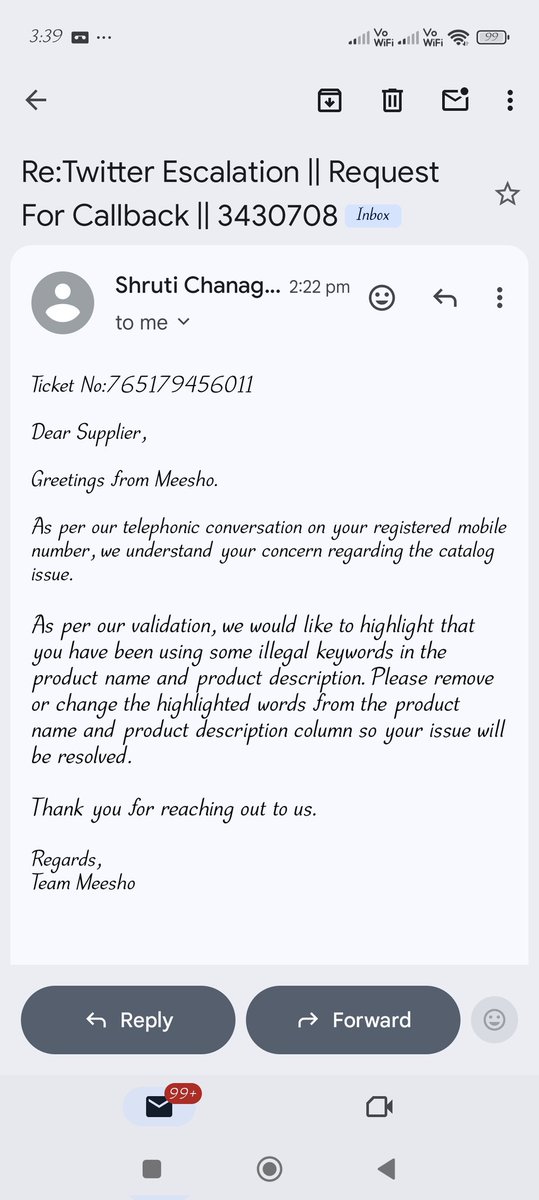 candyyyymann's tweet photo. Dear @meesho_support why I am not getting any resolution.... Waiting since one week https://t.co/VUZC4KVXUi