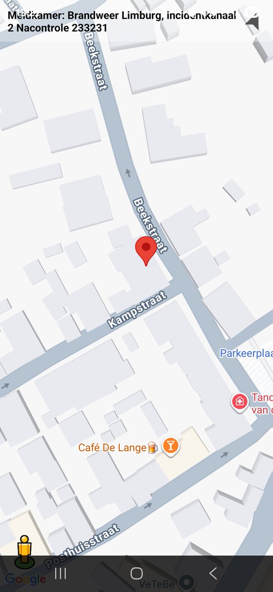 Inzet brandweer bij nacontrole in Tegelen