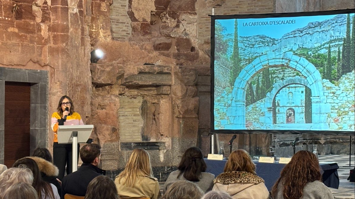 patrimonigencat's tweet image. 🌄 La Cartoixa d’Escaladei ha acollit la 1a Jornada de bones pràctiques de paisatge cultural.

🌱 S’hi han presentat projectes i experiències del Priorat que reforcen la preservació, la gestió i la transmissió del seu paisatge cultural com a valor identitari del territori.