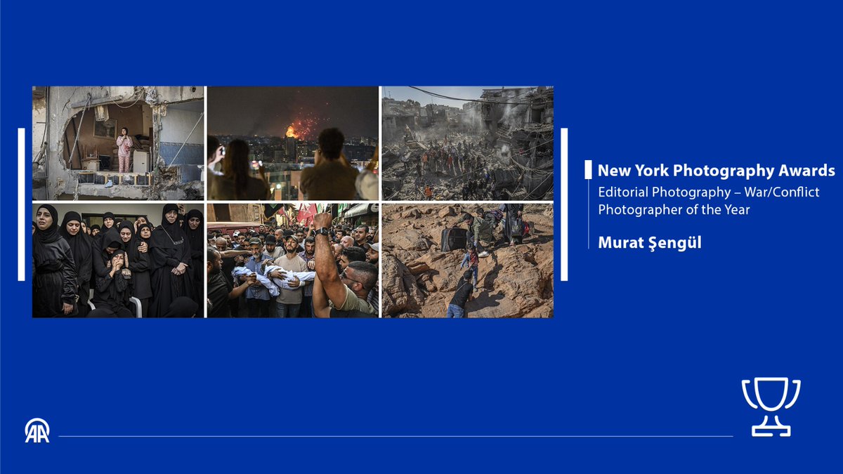 anadoluimages's tweet photo. We congratulate Anadolu’s Senior Photojournalist Murat Şengül for winning the Photographer of the Year Award in the Editorial Photography – War/Conflict category of the New York Photography Awards https://t.co/eaRJQiSHFA