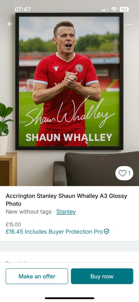 Davidwpeckham's tweet photo. Quality items for sale on Vinted. @ASFCofficial @ShaunWhalley7 @ASFCPlayers @AccyForza Shaun and Isaac looking ‘airbrushed’ https://t.co/o277uxMHrq