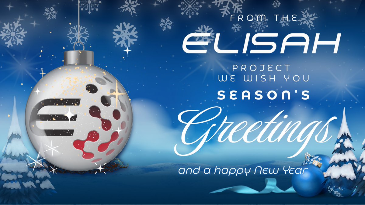 Season's Greetings from ELISAH Project.
#EU_Health #EU_HaDEA #healthunion #eu4health #Christmas #navidades #noël #natale #ChristmasGift #xmas #breastcancer #breastcancerawareness #cancer #breastcancersurvivor #cancersupport #cancertreatment #oncology