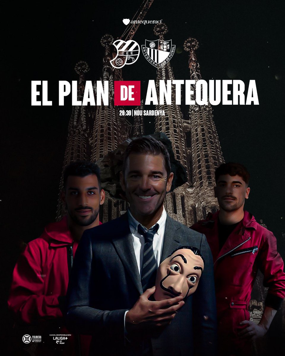 Hoy no es un viernes cualquiera.
Hoy juega el #AntequeraCF.

#EuropaAntequera