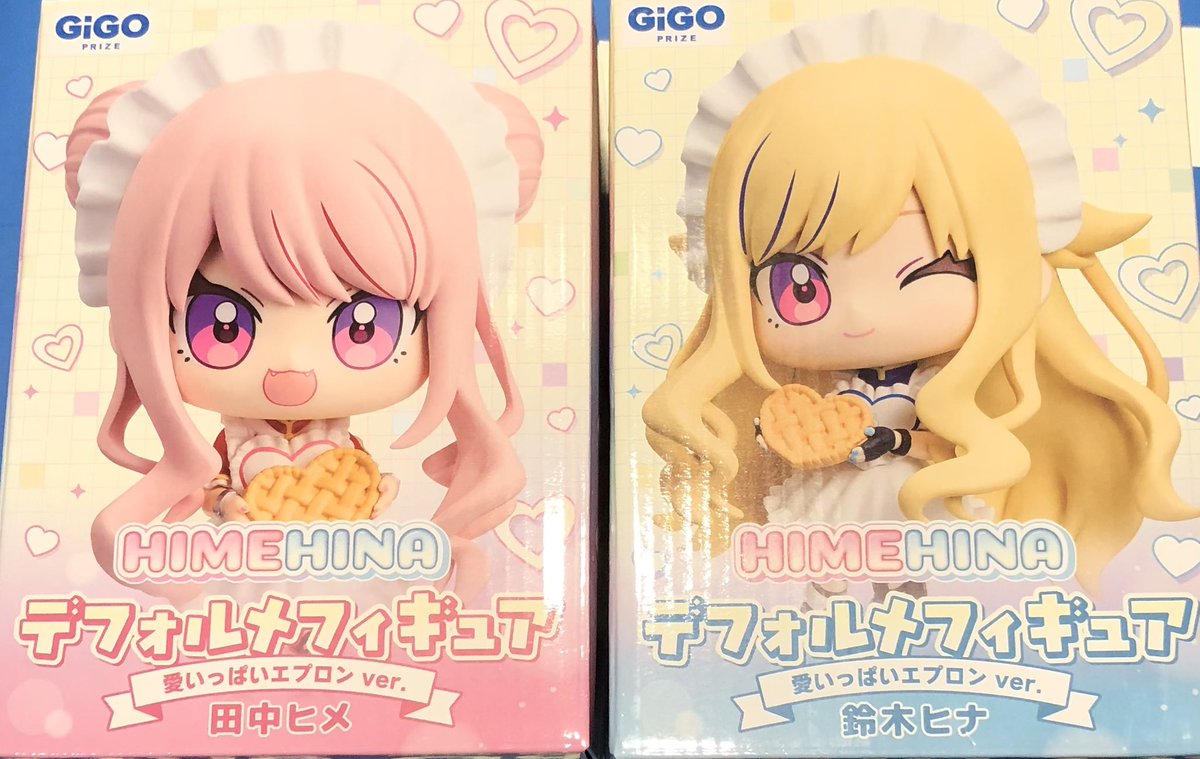 HIMEHINA × #GiGO 限定プライズが明日から登場です！🩷 デフォルメ