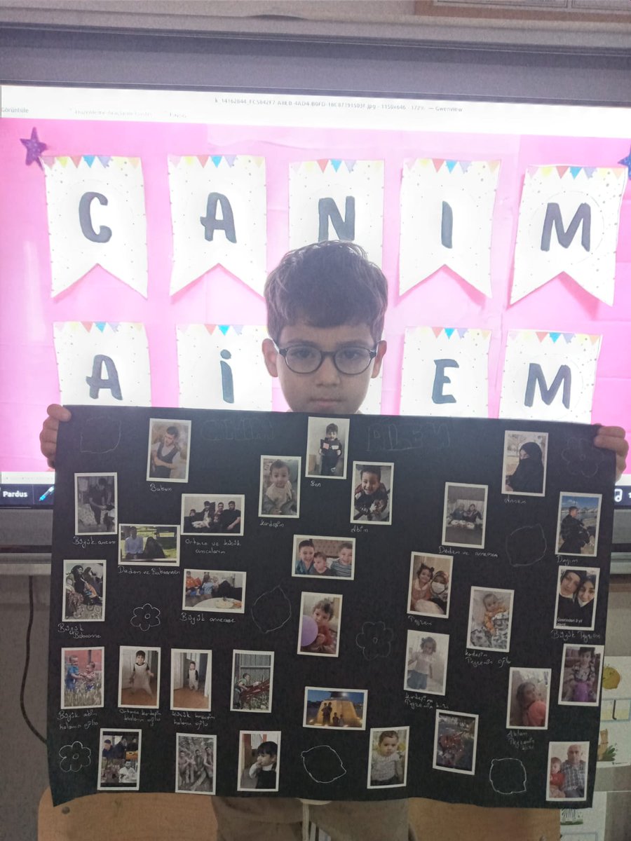 ShtMusCalilkoku's tweet photo. Aile olmanin onemini farkedebime.1A sınıfı Emre Aydin https://t.co/0KD6nz8ezg