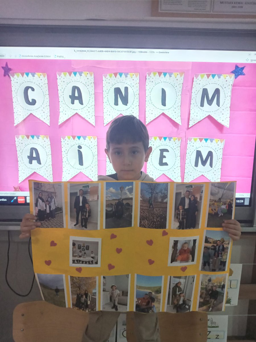 ShtMusCalilkoku's tweet photo. Aile olmanin onemini farkedebime.1A sınıfı Emre Aydin https://t.co/0KD6nz8ezg