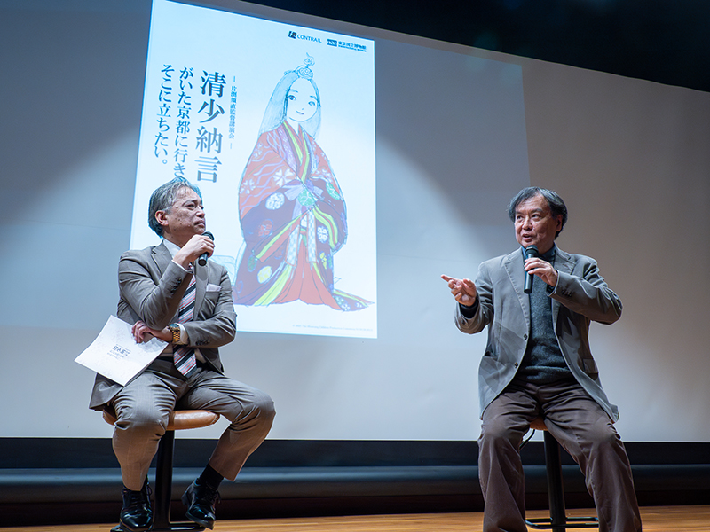 vector_mag's tweet image. 📰VECTOR  REPORT📰

#片渕須直 監督講演会『清少納言がいた京都に行き、そこに立ちたい。』レポート
〜映画『#つるばみ色のなぎ子たち』という、“来たるべき”千年の昔〜
vector-mag.com/topics/t-anime…

#東京国立博物館 にて行われた講演会＆制作資料展の模様をレポート。
@katabuchi_sunao @CONTRAIL_info