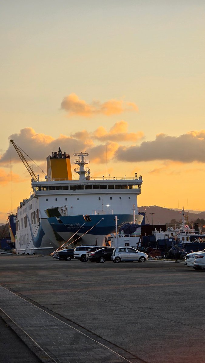 제주도 가는 배네...