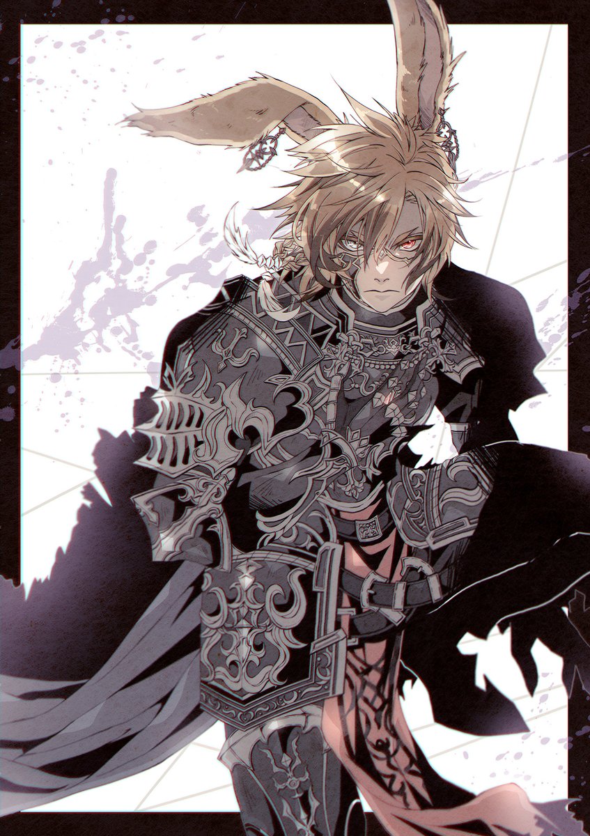 Yuzuriko_red's tweet image. 赤い目。
#FF14