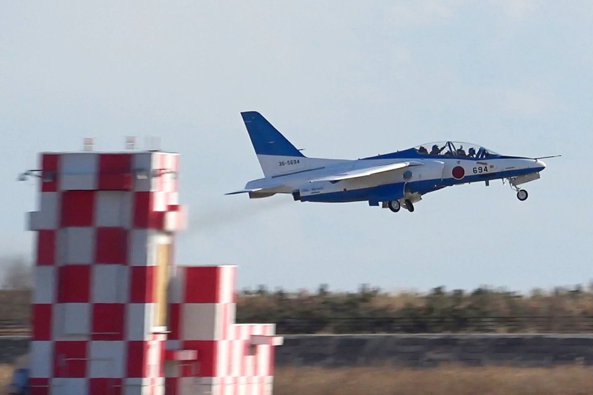 空 4月1日まで 2025.12.9 #松島基地 11SQ #ブルーインパルス 3rd 基地上空訓練 #美ら