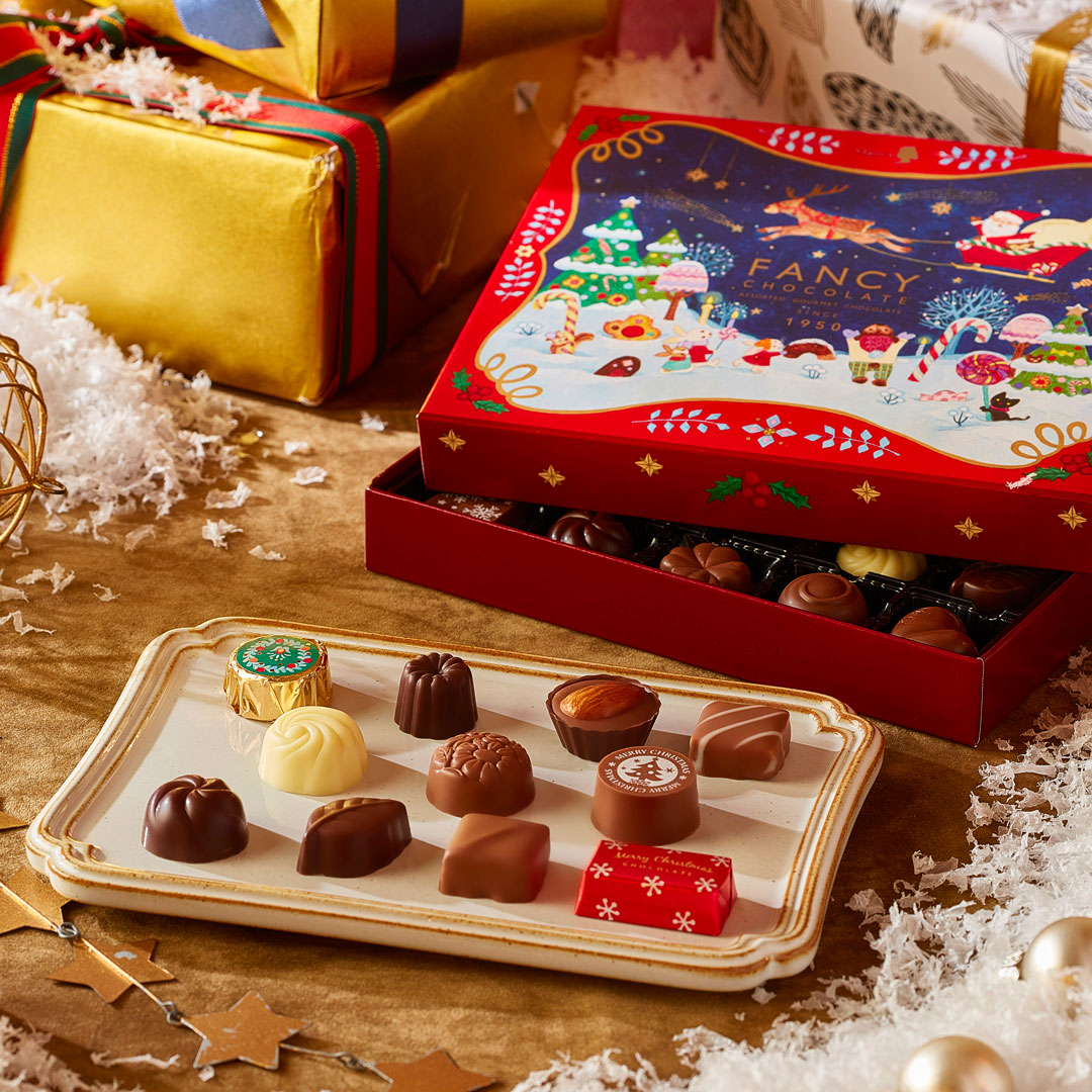 🎄#クリスマスファンシーチョコレート をご紹介🙌💖 メリーの