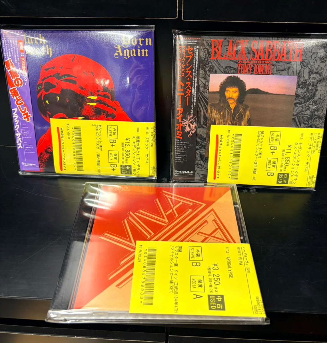 新着中古情報💿】 HARD ROCK/HEAVY METALの中古CDが200点以上入荷