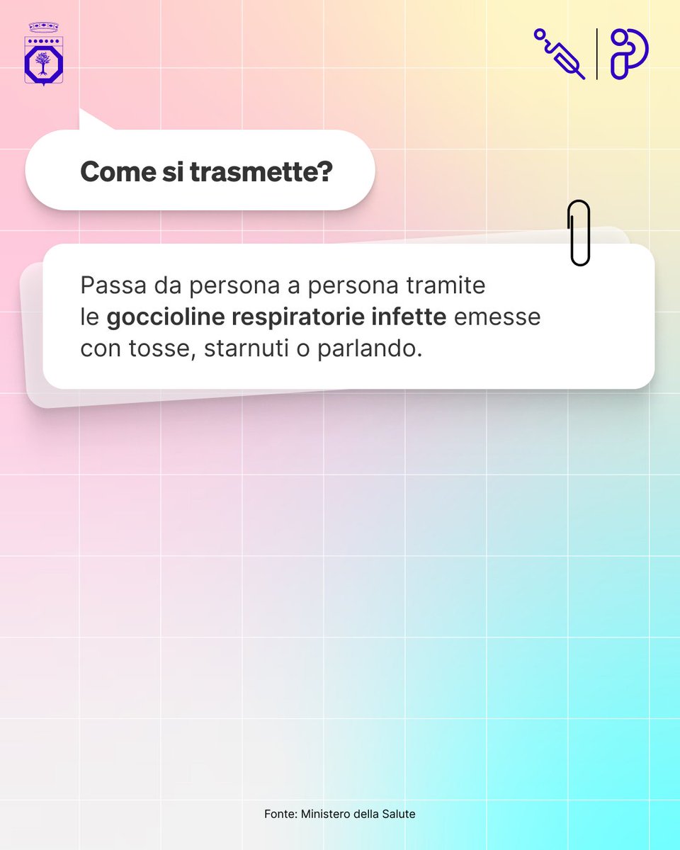 RegionePuglia's tweet photo. Previeni l’infezione da #Pneumococco: è facile e veloce, proprio come un pizzico.

🦠 Il #vaccino ti aiuta a proteggerti in modo efficace contro la polmonite e altre forme gravi di malattia pneumococcica.

➡️https://t.co/Jx0eBko7RY

#PrevenzionePuglia #UnPizzicoPerOgniEtà https://t.co/oyUop7wJ1O