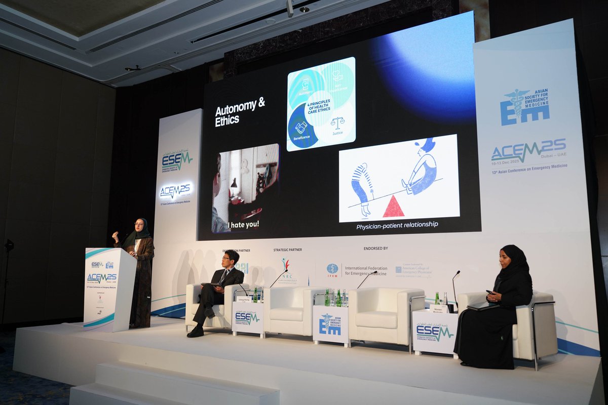 UAE_ESEM's tweet photo. A meaningful discussion on building long, fulfilling careers in EM, covering autonomy, professional growth, burnout solutions, and the mindset needed to thrive.
#ACEM25 #WellnessInEM #CareerDevelopment https://t.co/ROjsxG3GAb