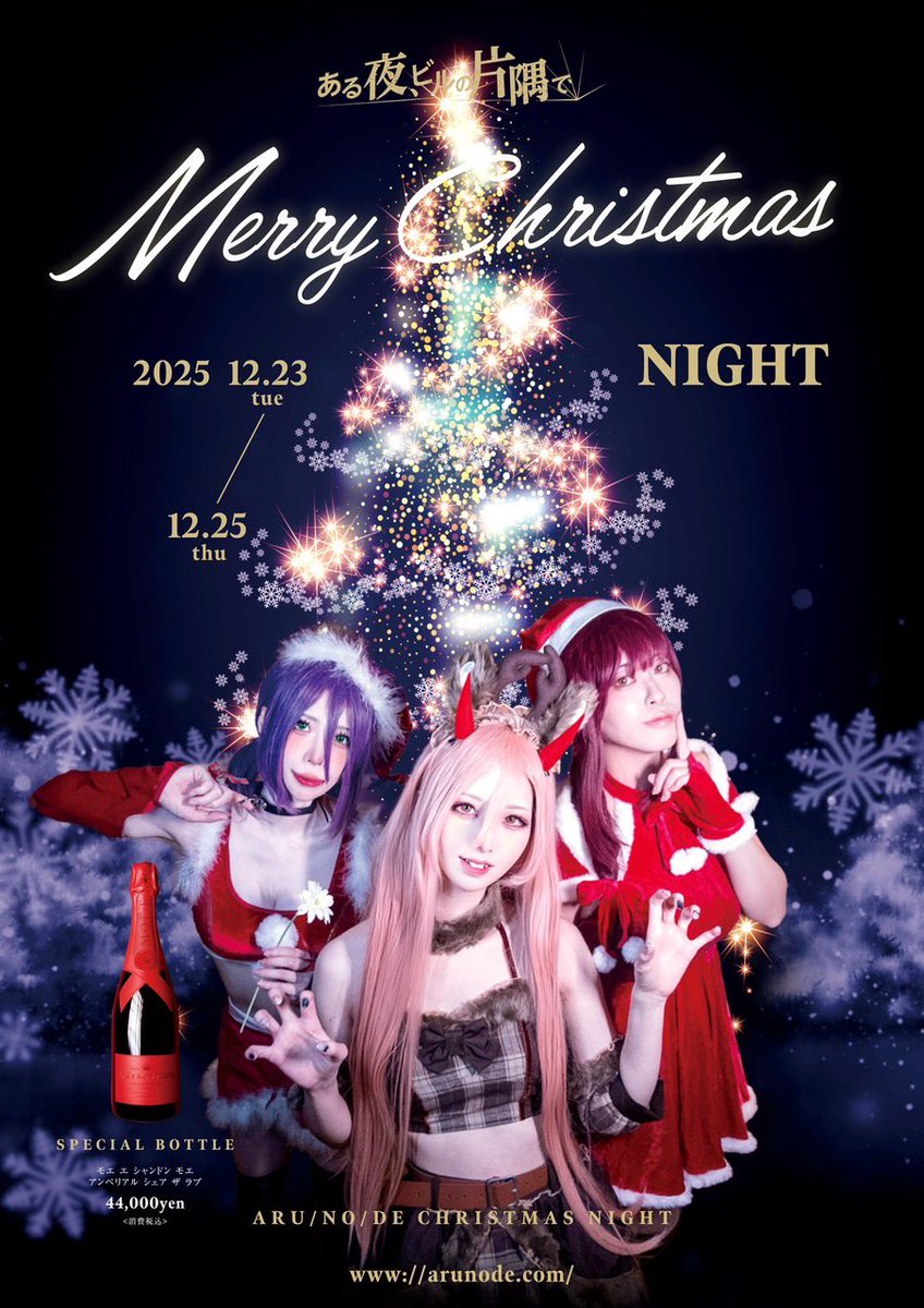 ⭐️ある夜ビルの片隅で⭐️ 🎅クリスマスイベント🎅 期間：12月23日