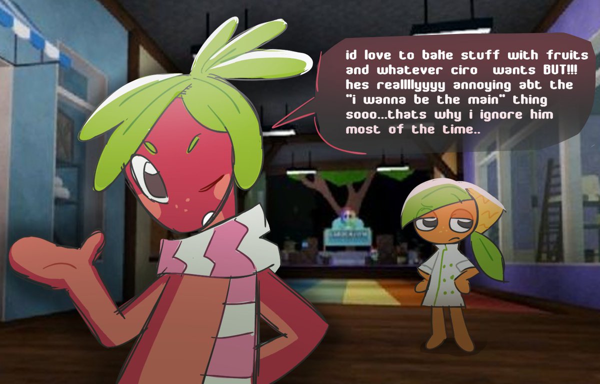 that fucking orange that i hate 🍓🍊#dandysworld #oc