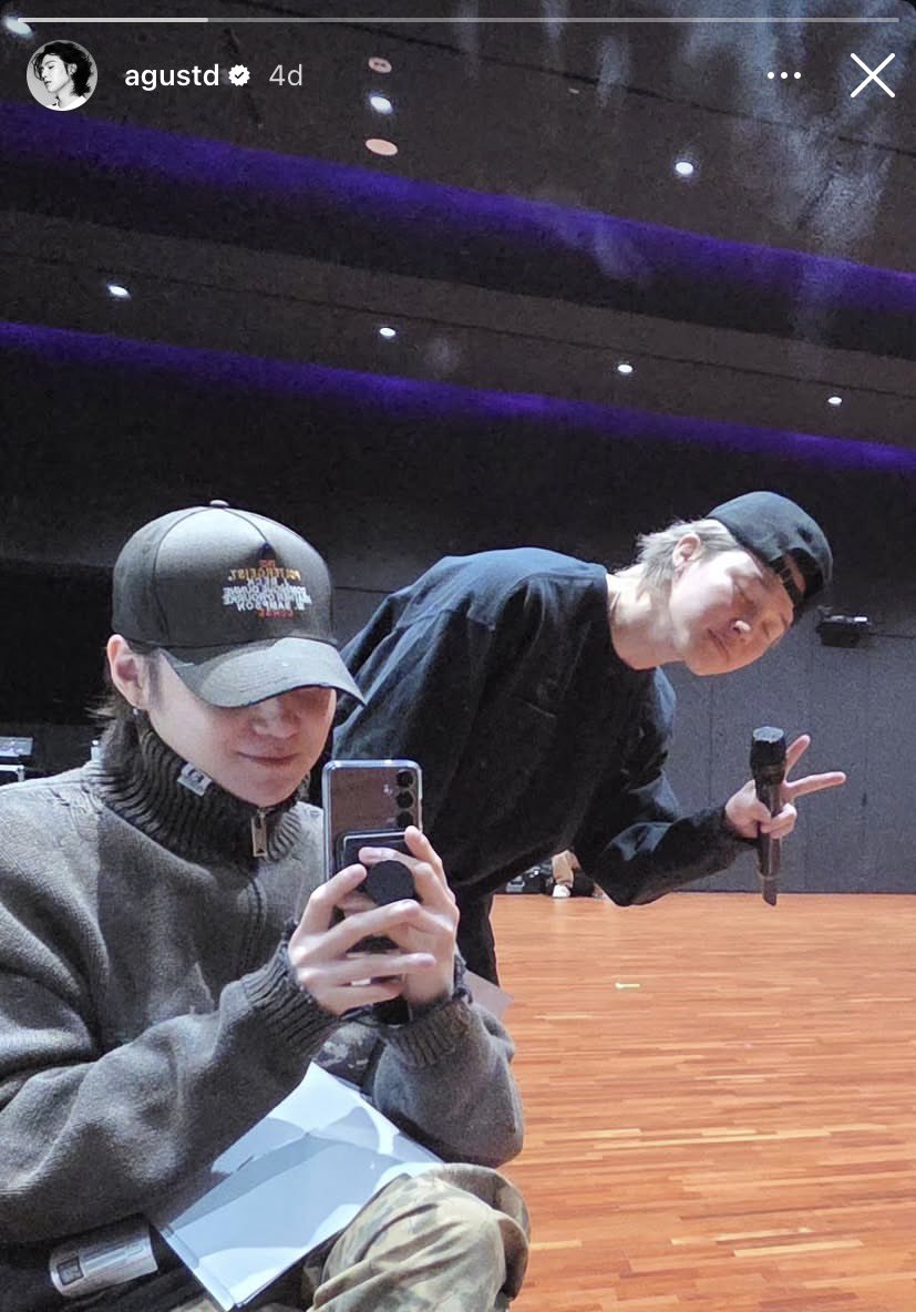 AGUST D INSTAGRAM GÜNCELLEMESİ