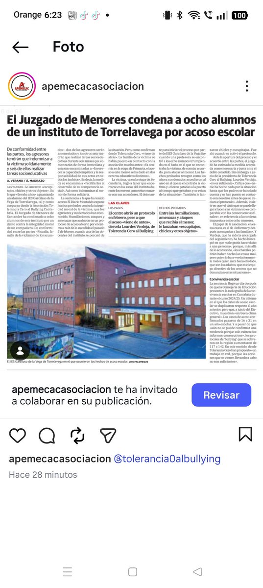 Asociación Tolerancia 0 al Bullying (@at0ab_cantabria) on Twitter photo 