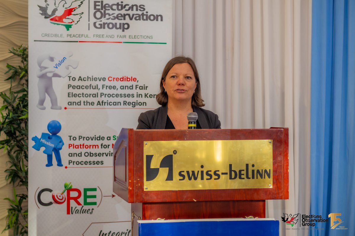 elogkenya's tweet photo. As we marked #ELOG@15, speakers noted that Kenya was entering a decisive phase of electoral preparations and reaffirmed ELOG’s leadership in advancing reforms, amplifying civic participation, and strengthening early-warning systems for credible 2027 elections.
#EyesOnElections https://t.co/nHUhimqX8i