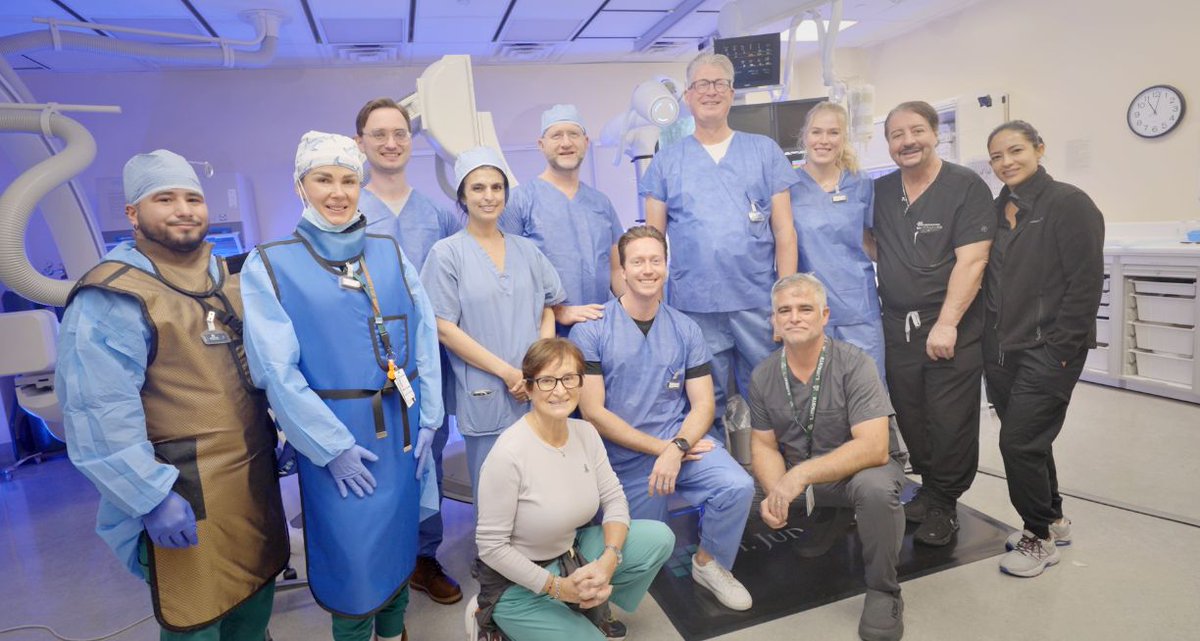 cmheunis's tweet photo. 🥇 Major milestone for @fluxrobots 
Flux 3 successfully completed its first magnetic stent navigation and deployment in a pre-clinical in-vivo study in Miami using Bentley BeGraft stents.
The first proven magnetic stent implantation in living vascular tissue 🧲 https://t.co/2I3BCXeolo