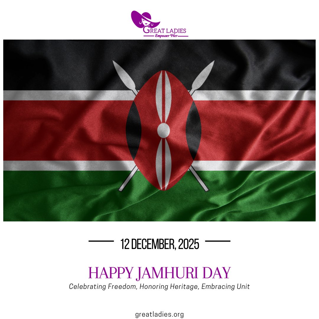 Happy Jamhuri Day!
 Celebrating Freedom. Honoring Heritage. Embracing Unity.
#JamhuriDay  #KenyaAt62