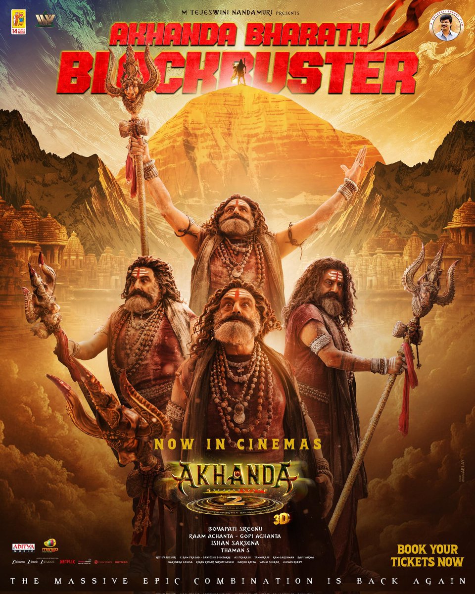 AKHANDA BHARATH 🇮🇳

BLOCKBUSTER 🧨🧨🧨 #Akhanda2
