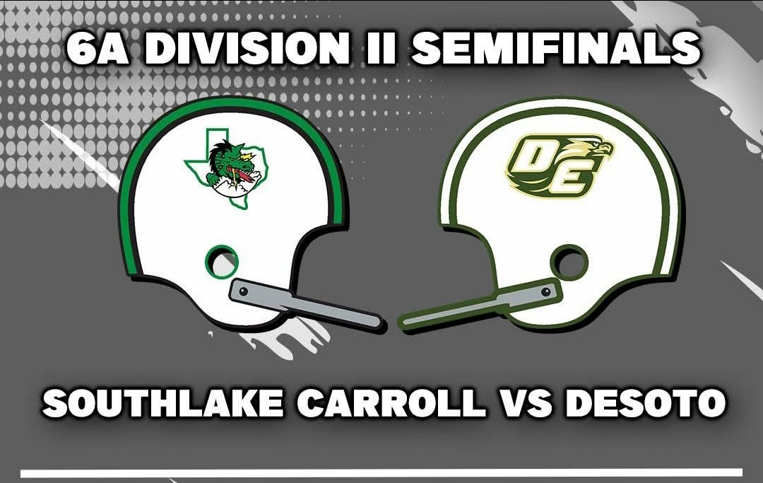 CBSHQ's tweet image. Southlake Carroll vs DeSoto
📆🕑Saturday, 2 p.m.
🏟️Newsom Stadium, Mansfield
🎟️🎟️ 🏈 🌐💻: 𝙃𝙚𝙧𝙚 𝙞𝙨 𝙩𝙝𝙚 𝙡𝙞𝙣𝙠 𝙩𝙤 𝙬𝙖𝙩𝙘𝙝 :: facebook.com/share/p/1aYvSh…

This game is a part of the "2025 UIL Texas Football State Championships - 2025 Football Conference 6A DII  "
