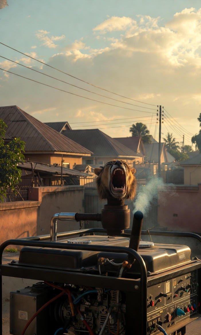 OG_E_Mike's tweet image. Your generator is so loud that when NEPA finally brings light, you don’t notice for 45 minutes because the gen is still roaring like an angry lion.