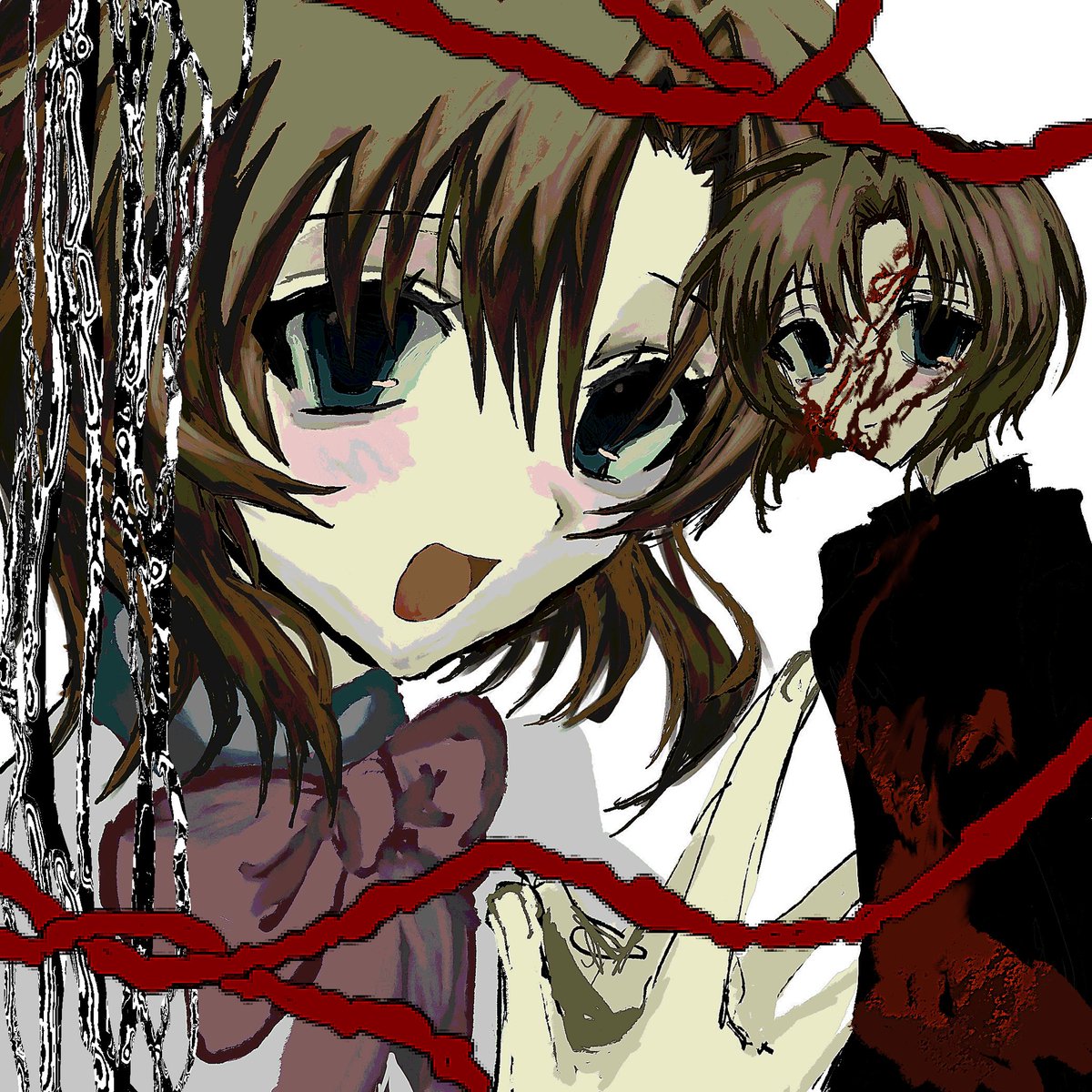h_iiyk's tweet photo. 萌え絵竜宮レナ https://t.co/UcOEtGuEY1