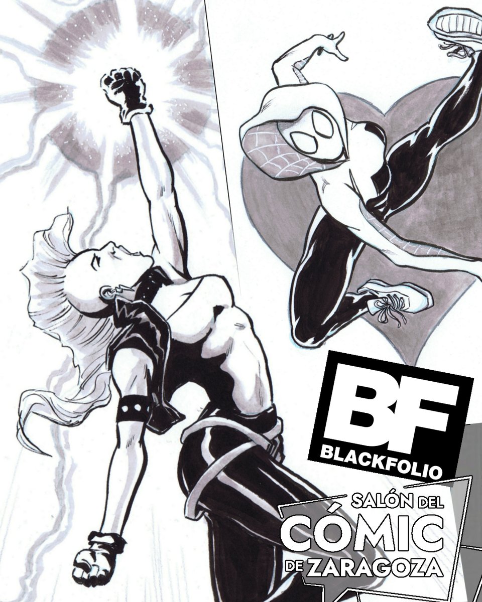 ¡Hoy comienza el @saloncomiczgz 2025 ! Estaré firmando hasta el domingo en el stand de <a href="/blackfolioweb/">BLACKFOLIO</a> . Es el #25, en el pasillo central. Os dejo por aquí un par de sketches que llevo para entregar. ¡Nos vemos por allí!
#diciembremesdelcomic #zaragoza #comic <a href="/AAAComic/">AAAC</a>