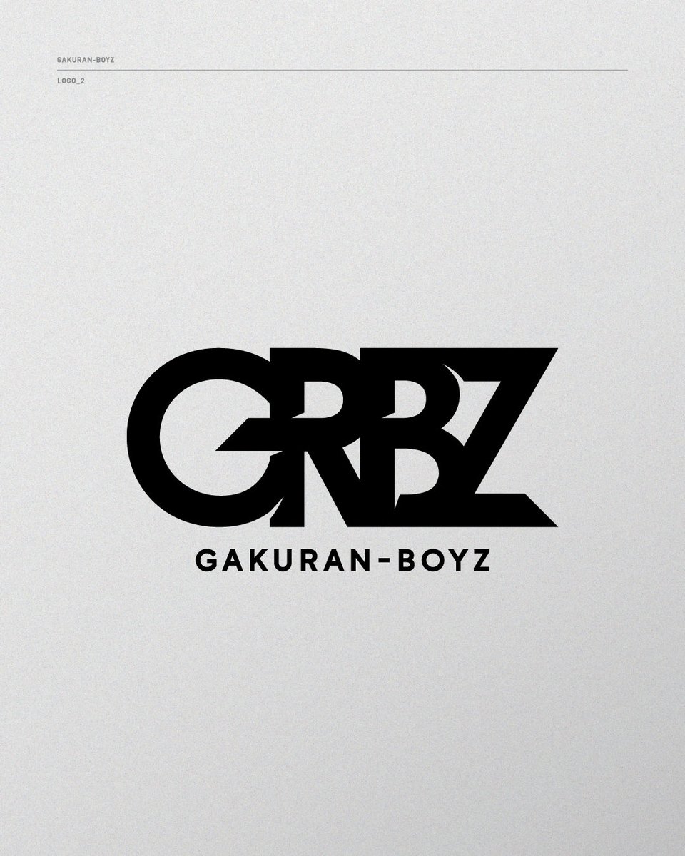 enodot_8's tweet photo. ワタナベエンターテインメント関西事業部さまより、GAKURAN-BOYZ ロゴのデザインを担当いたしました。

関西発の新たなボーイズエンタメユニット。
「頑張る姿を通じて、あなたを応援する」
芝居・ダンス・ラップあらゆる表現で心を動かす “何でもあり” のエンタメ集団。
#GAKURAN_BOYZ #GRBZ #design https://t.co/knViEFU0rx