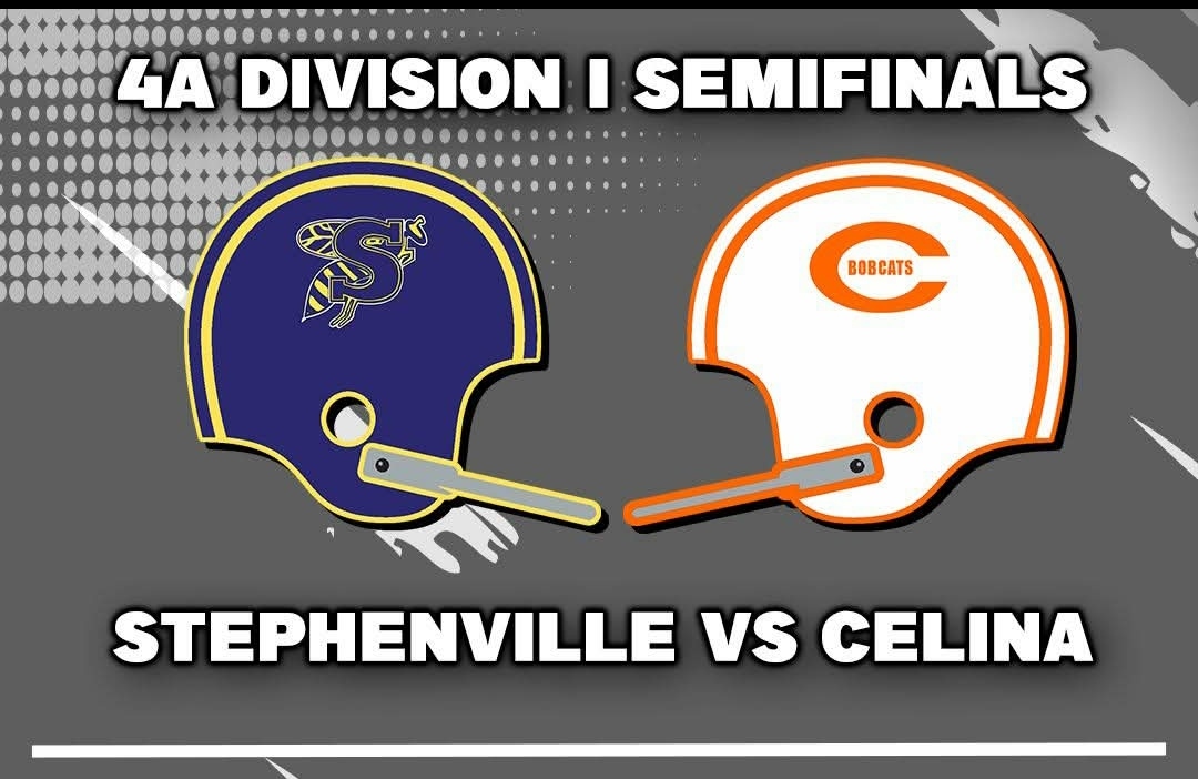 CBSHQ's tweet image. Stephenville (14-0) vs Celina (14-0)
📆🕑Friday, 7 p.m.
🏟️Knight Stadium, Fort Worth
🎟️🎟️ 🏈 🌐💻: 𝙃𝙚𝙧𝙚 𝙞𝙨 𝙩𝙝𝙚 𝙡𝙞𝙣𝙠 𝙩𝙤 𝙬𝙖𝙩𝙘𝙝 :: live.anti-kood4k.net/hs-football.ph…

This game is a part of the "2025 UIL Texas Football State Championships - 2025 Football Conference 4A DI