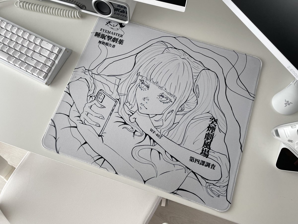 shugi_apex's tweet photo. 12/25発売予定 
お主義イラストマウスパッド...

抽選で1名様にプレゼント企画🫧

【応募方法】
・このポストをいいね＆リポスト
・このアカウントをフォロー

【期間】
12/12～12/24 20:00 
12/25 に発表します🫧◎ https://t.co/5wfdOJbzOT