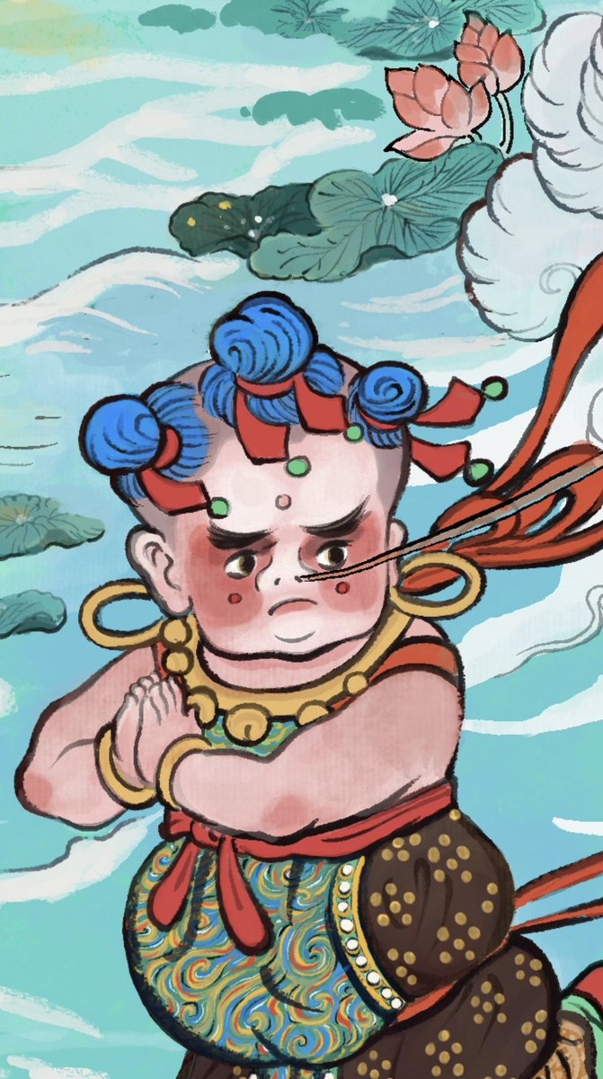 圣婴大王/红孩儿

#illustration  #pen  #絵 #芸術 #1日1絵 #絵画  #漫画 #創作 #插畫 #painting #fineart #イラスト #イラストレーション #絵描きさんと繫がりたい  #绘画 #插画