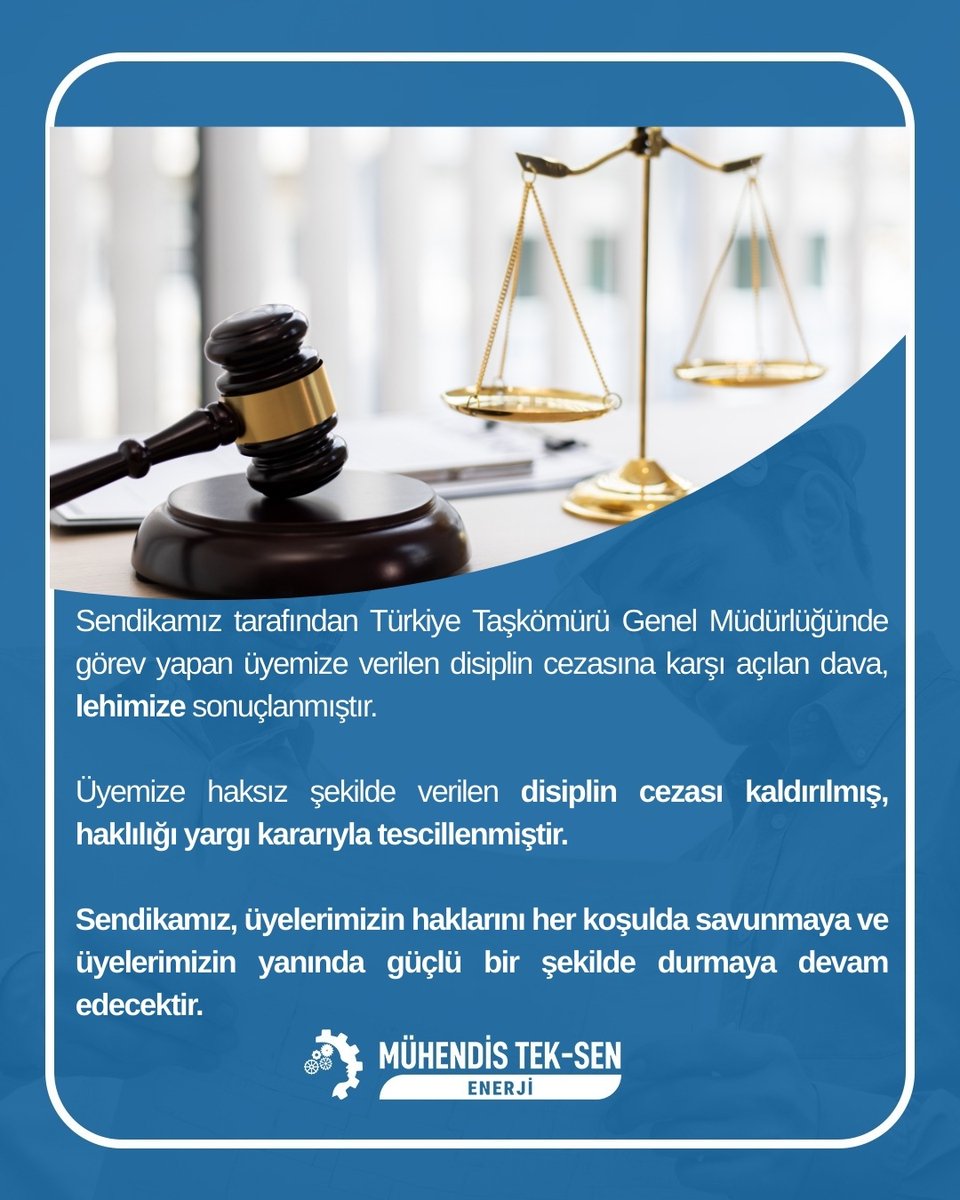 #MuhendisTekSenEnerji
#sendikalhak
#disiplin