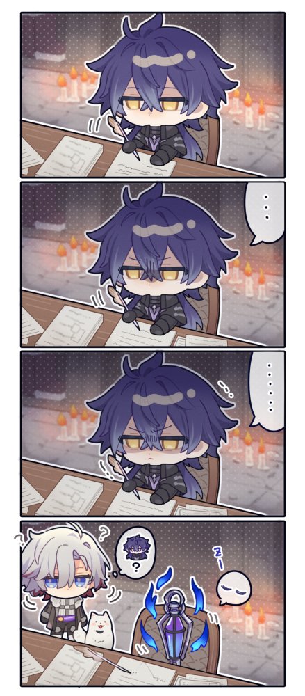 km_mmmk's tweet image. ンズさんVS終わらない報告書