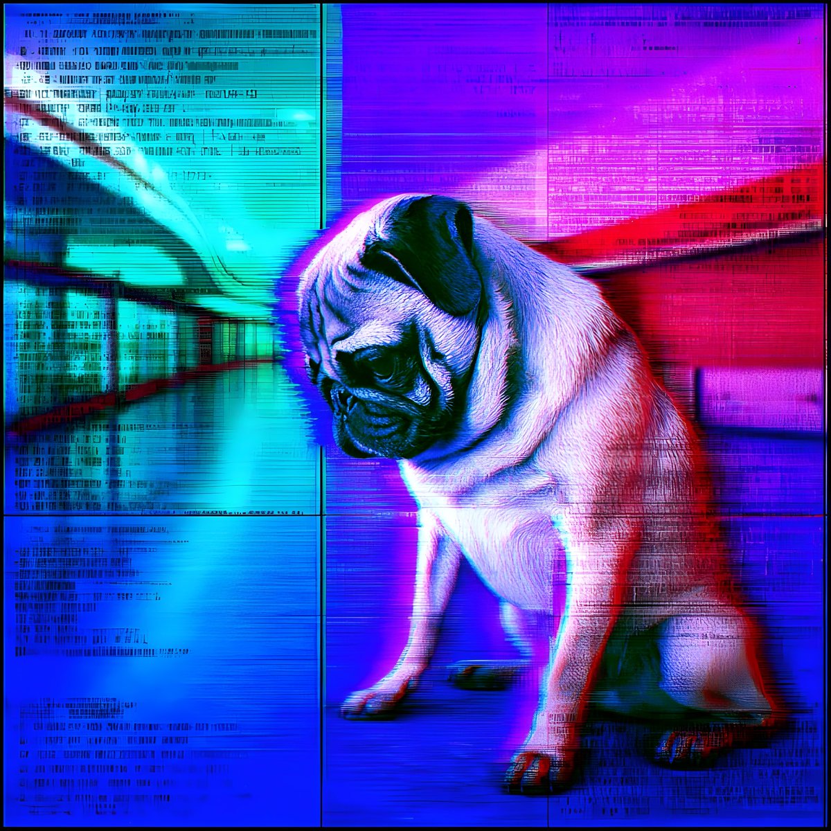 Habibi the Pug 🐾🐾 tweet media