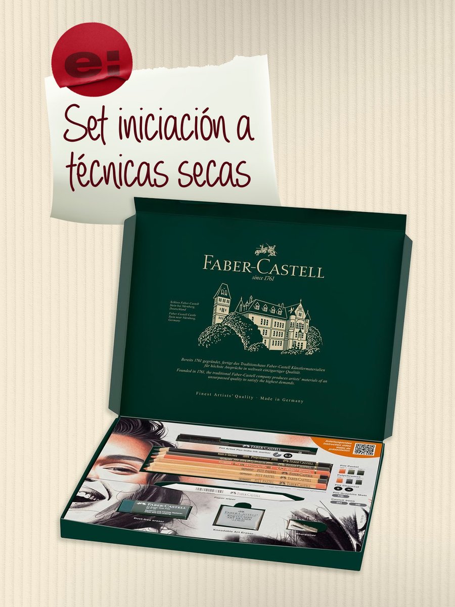 Aquí van ideas para regalar a un estudiante de arte (o a cualquier persona creativa).

¡Desliza! 🎨