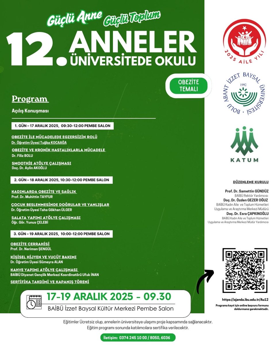 Bolu Abant İzzet Baysal Üniversitesi tweet media