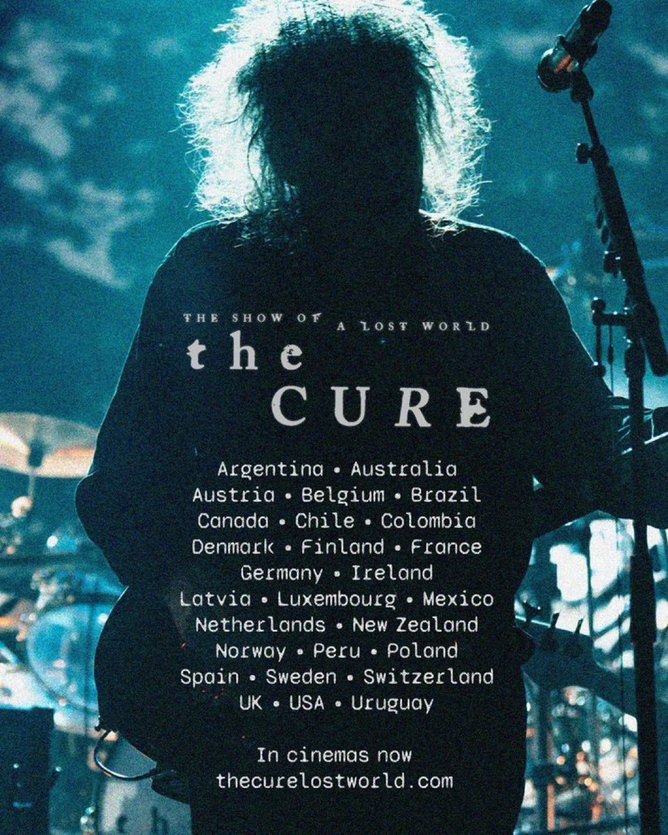 #thecure #THESHOWOFALOSTWORLD