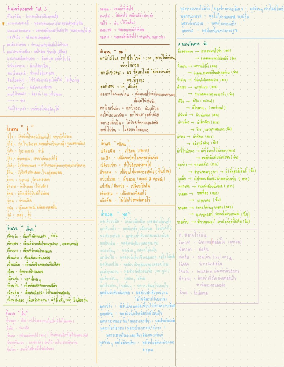 dncujr's tweet image. แบ่งสำนวนที่เจอตอนเรียนกับ P’ @Jabtopia อาจจะไม่เยอะมาก แต่อ่านเข้าเลือดเลย 🫵🏻✌🏻♥️

#tgat2 #dek69