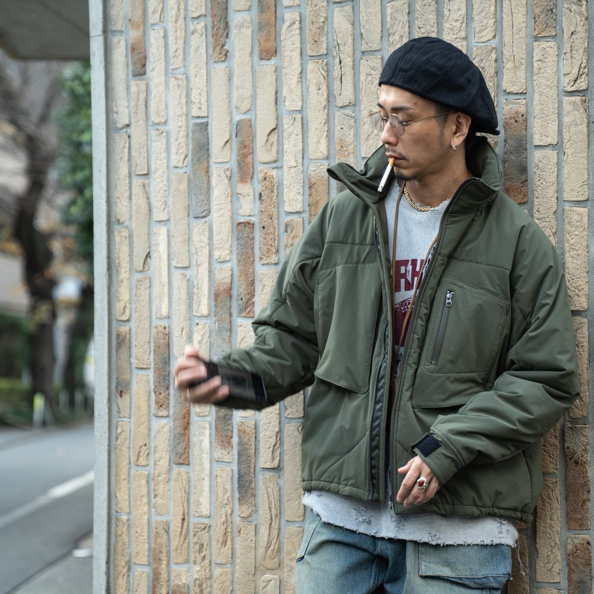 明日は🟢！！！ 自分が着てるサイズはXLです