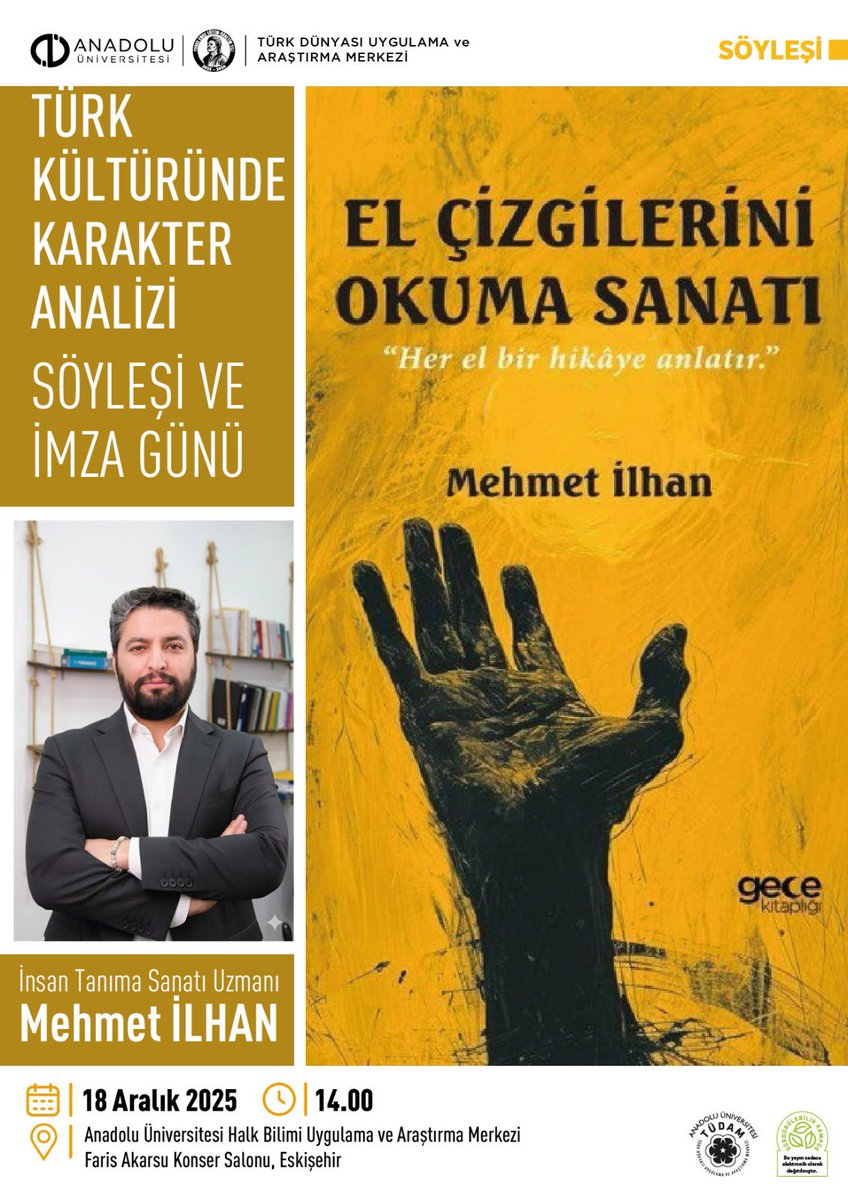 Söyleşi

📅 24.12.2025

⏰14:00

📍Anadolu Üniversitesi Halk Bilimi Uygulama ve Araştırma Merkezi, Faris Akarsu Konser Salonu, Eskişehir 

<a href="/Anadolu_Univ/">Anadolu Üniversitesi</a> <a href="/Adiguzel_Yusuf/">Yusuf Adıgüzel</a> <a href="/ayselky2/">ayselky</a>