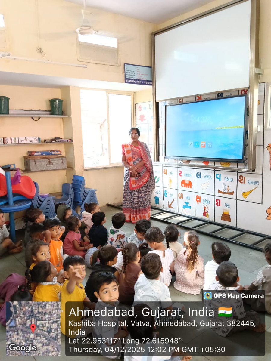 PromisingIndia's tweet photo. Promising Indian Society is modernising Anganwadi centres by integrating smart boards, audio-visual learning systems, and interactive digital content designed to strengthen early childhood development and prepare children for the K-12 learning journey. https://t.co/DTkOnZKbk7