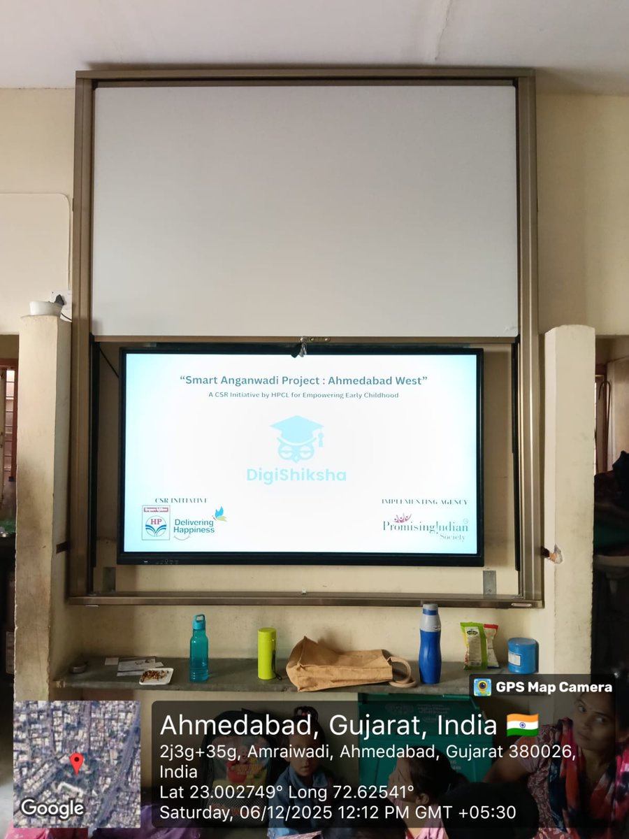 PromisingIndia's tweet photo. Promising Indian Society is modernising Anganwadi centres by integrating smart boards, audio-visual learning systems, and interactive digital content designed to strengthen early childhood development and prepare children for the K-12 learning journey. https://t.co/DTkOnZKbk7